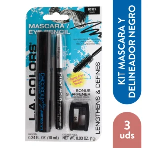 L.A. Colors Mascara & Eye Pencil | Dúo máscara y delineador